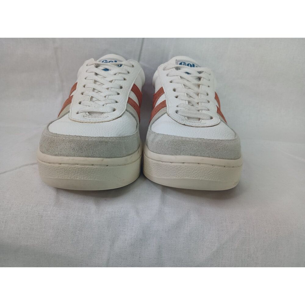 Gola Grandslam Trident Women's 10 White Lace Up Sneaker - Picture 4 of 12
